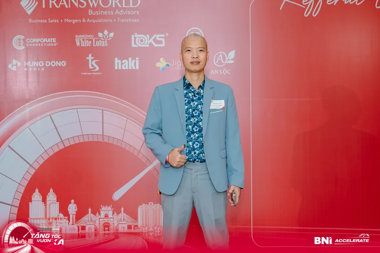 Vũ Văn Thành tại Vietnam National Convention của BNI, tháng 7/2026